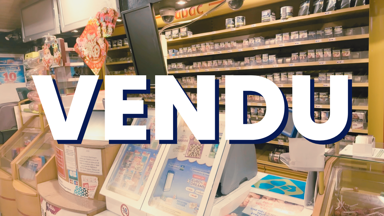 Bar tabac, brasserie, FDJ - Proche Cergy