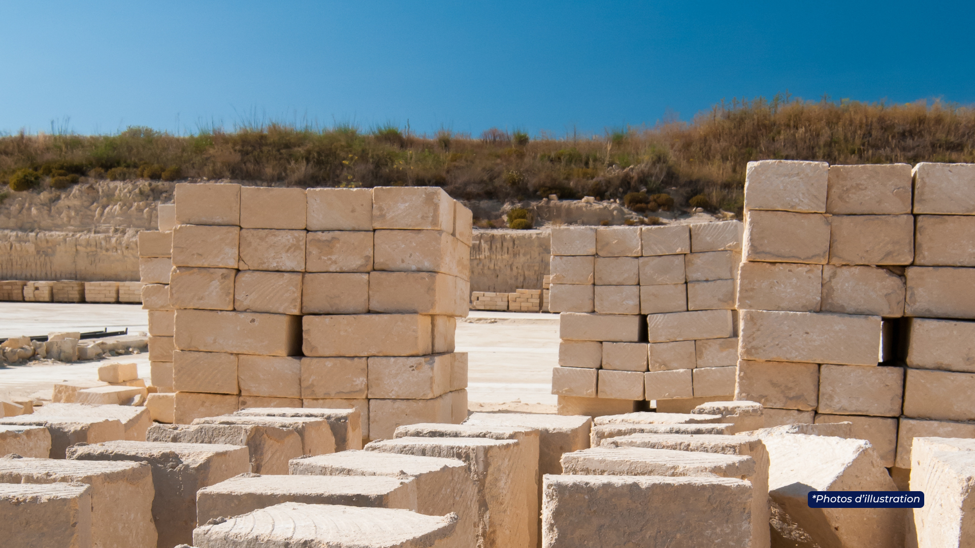 Groupe d'entreprises de taille et transformation de pierre naturelle en Occitanie